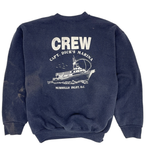 ���Crew Capt. Dick���s Marina ��� Murrells Inlet, SC��� Navy Crewneck Size: XL