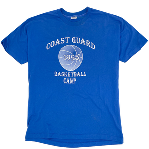1995 Coast Guard Basketball Camp Tee - Size: L 1995 Coast Guard Basketball Camp Tee - Size: L