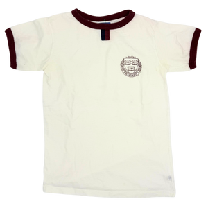 70s White Harvard Varsity T-Shirt - Size: S 70s White Harvard Varsity T-Shirt - Size: S