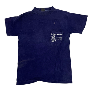 90s EC Plumbing Pocket Tee- Size: S 90s EC Plumbing Pocket Tee- Size: S