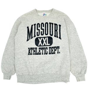 90s Missouri Athletic Dept. Crewneck - Size: XL 90s Missouri Athletic Dept. Crewneck - Size: XL