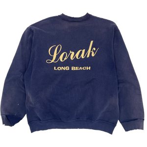 90s Lorak Long Beach Crewneck - Size: L 90s Lorak Long Beach Crewneck - Size: L
