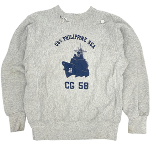 90s US Phillipine SHIP Crewneck ��� Size: XL