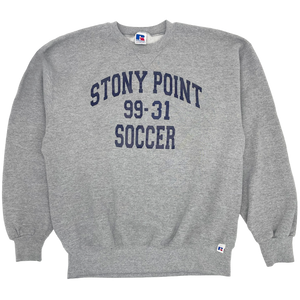 90s Stony Brook Russell Soccer USA Made Crewneck ��� Size: M