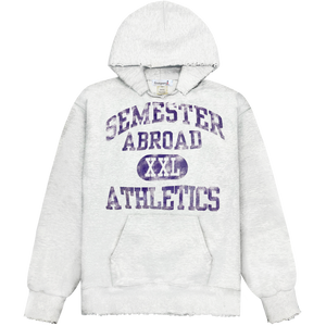 Semester Abroad Athletics hoodie - ash Semester Abroad Athletics hoodie - ash