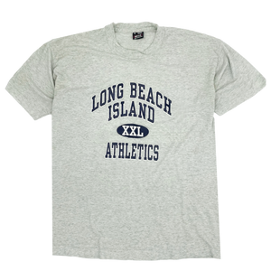 80's  Long Beach Island Athletics T-shirt - Size: XL