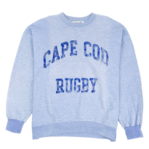 Cape Cod Rugged Crewneck - overdye Heather blue