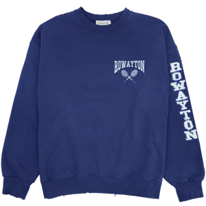 Rowayton Doubles essential Crewneck - Navy Rowayton Doubles essential Crewneck - Navy