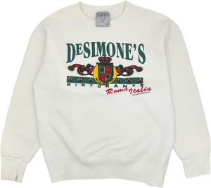 Vintage 90s DeSimone's ROMA Ristorante Crewneck  - Size: L
