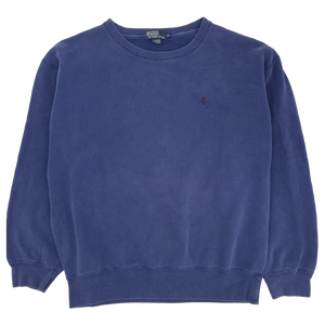 Vintage Polo Ralph Lauren Crewneck in Navy - Size: XL