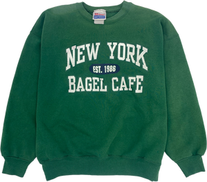 Vintage New York Bagel Cafe Crewneck - Size: L