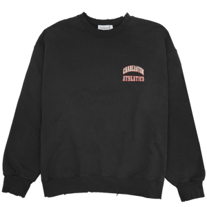 Charleston Athletics Rugged Crewneck - Black