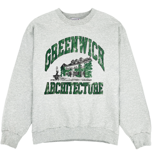 Greenwich Architecture Crewneck - Ash