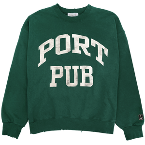 St. Patricks Day Edition Port Pub Crewneck - Forest