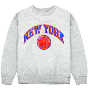New York #1 limited edition Crewneck - Ash