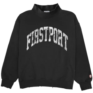 (RESTOCK) - Firstport Arch Mock Neck - Black
