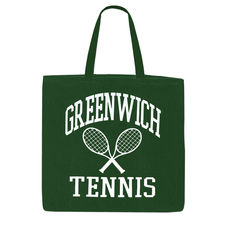 Greenwich Tennis Tote - Forest
