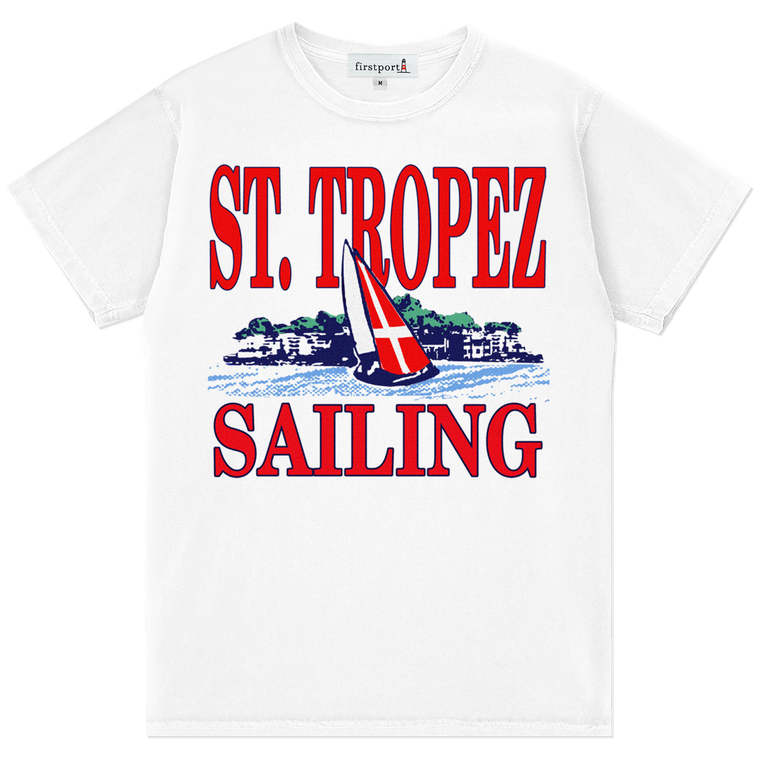 Saint Tropez Sailing T-shirt - white