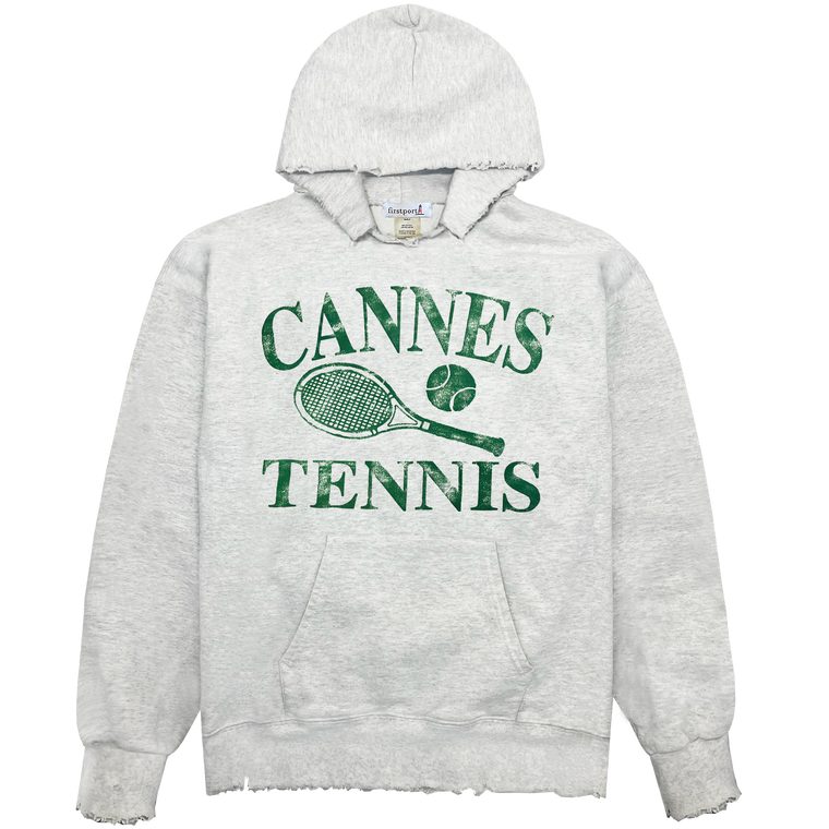 Cannes Tennis Hoodie - Ash