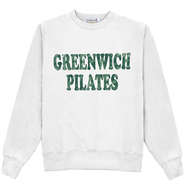 Greenwich Pilates Crewneck - White