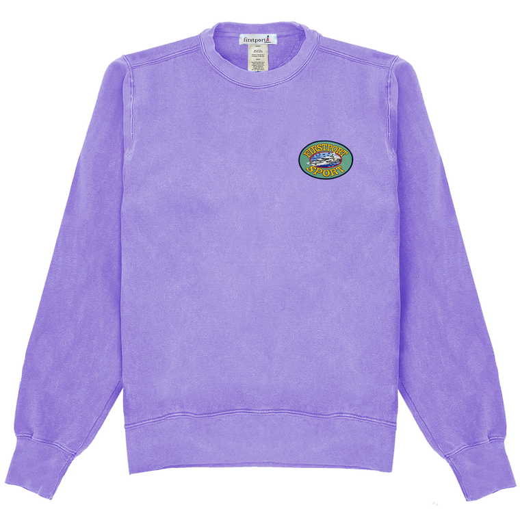 Firstport Watersports Patch Crewneck - Violet