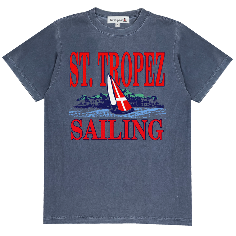 Saint Tropez Sailing T-shirt - Dark Denim