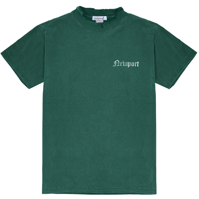 Weathered Series Newport Essential T-shirt - Blue Spruce