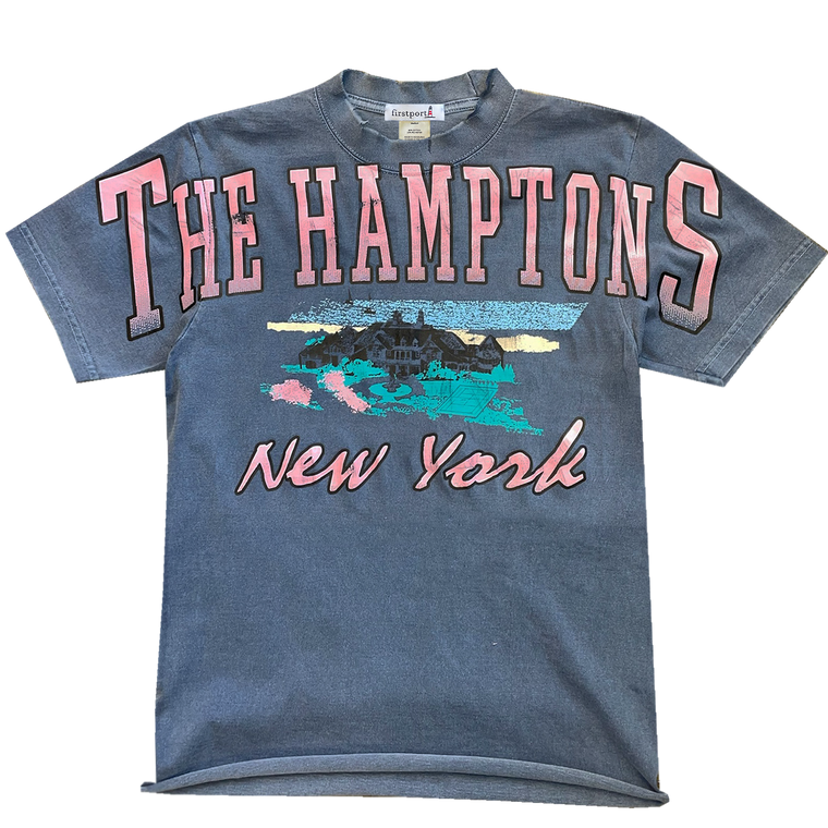 The Hamptons 2.0 Waterfront Billboard T-shirt - Dark Denim