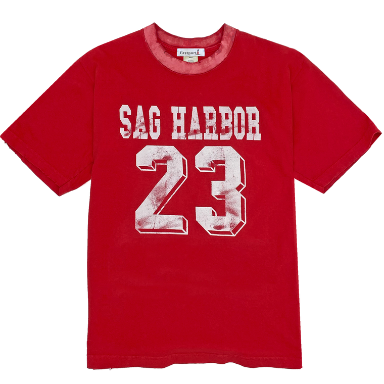 Sag Harbor Warm-up Shirt - Red