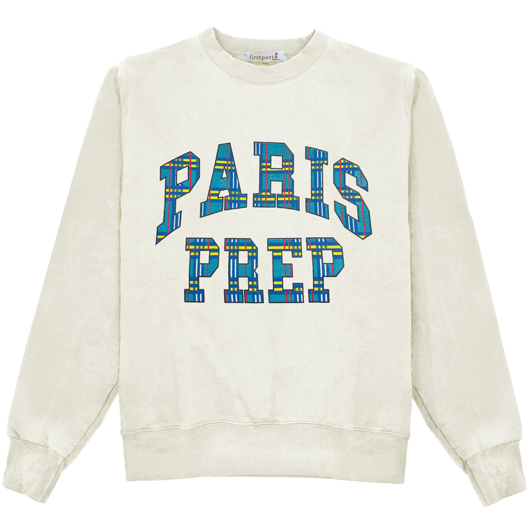 Paris Prep '24 Crewneck - Cream