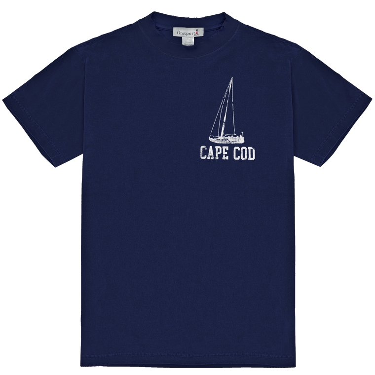Cape Cod Sail Essential T-shirt - Navy