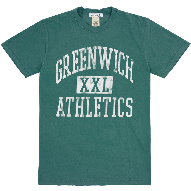 Greenwich Athletics T-shirt - Emerald