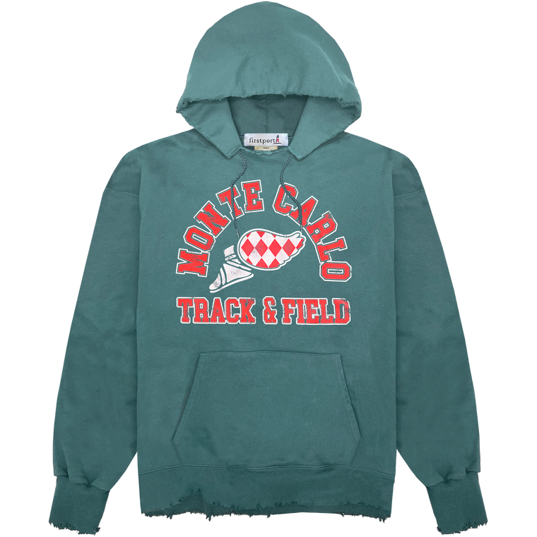 Monte Carlo Track & Field Rugged Hoodie Cactus firstport