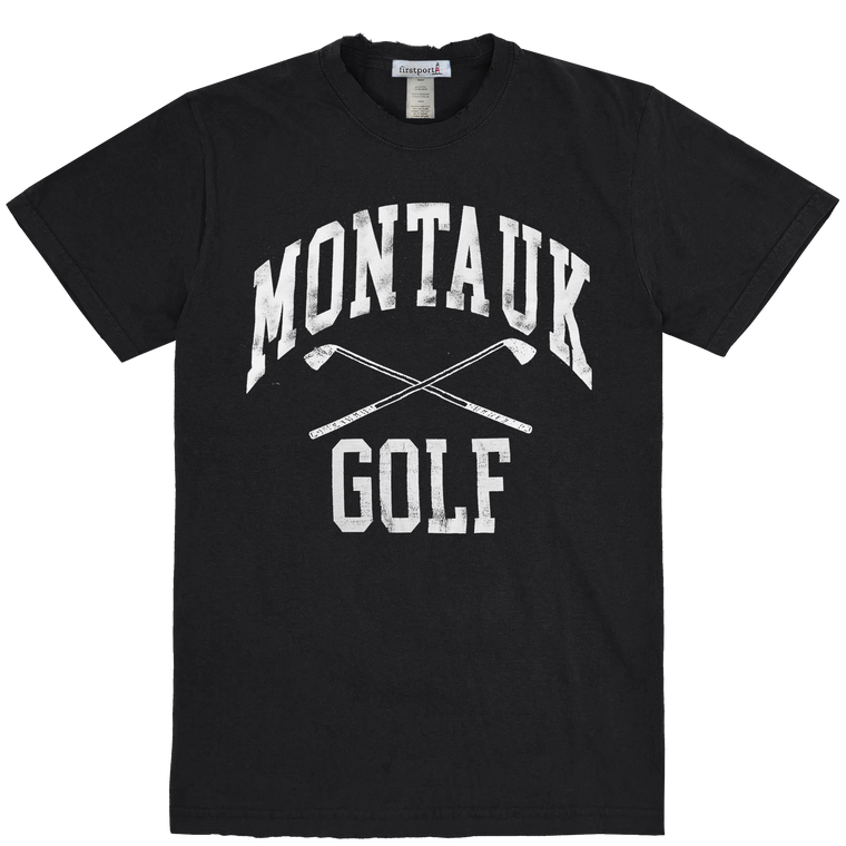 Montauk Golf T-shirt - Black