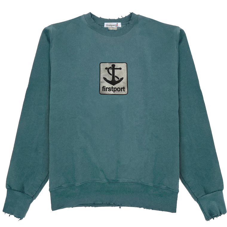 Anchor Badge Logo Sweatshirt - Cactus