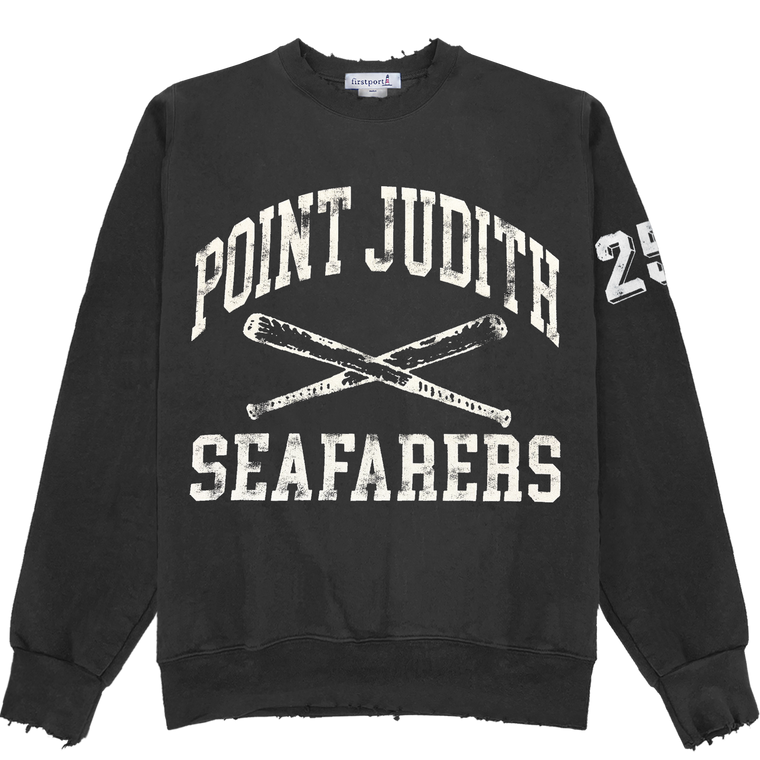 Point Judith Seafarers Crewneck - Black