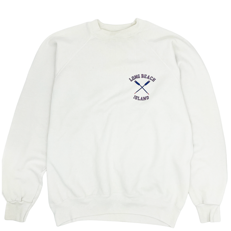 90s Long Beach Island Oars Sweatshirt- Size: XL