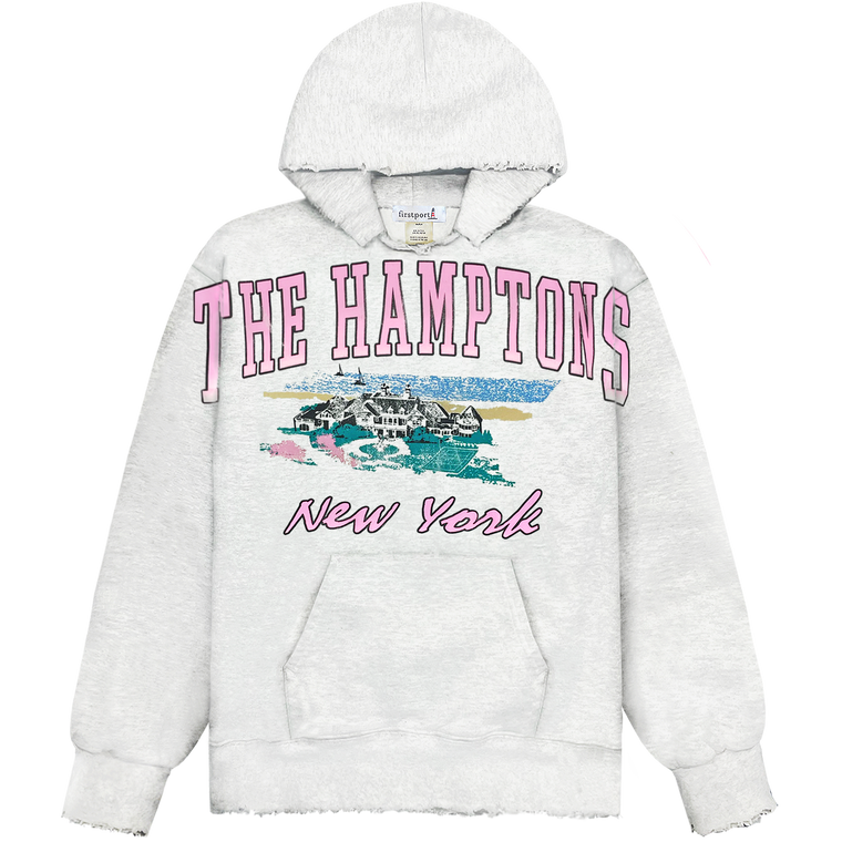The Hamptons Waterfront Billboard Hoodie - Ash
