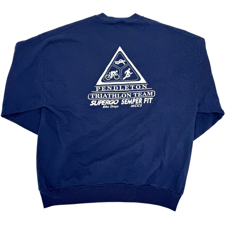 90s Pendleton Triathalon Crewneck - Size: XL