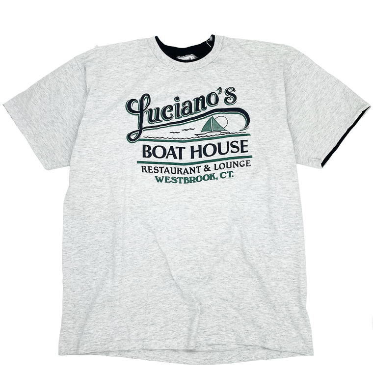 90s Luciano's Boathouse Westbrook, CT Tee - Size: XL
