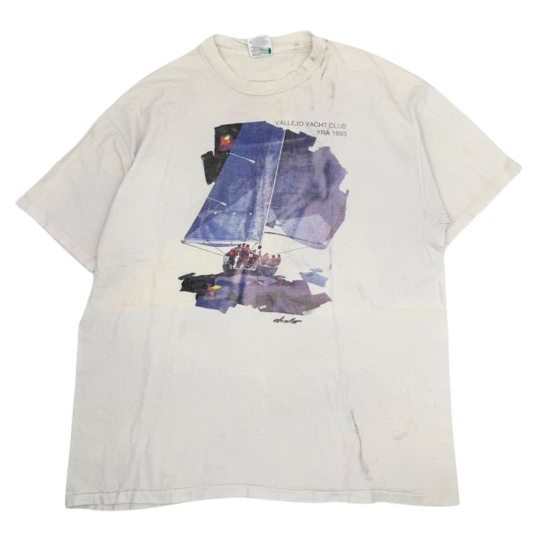 90s Vallejo Yacht Club Tee - Size: XL