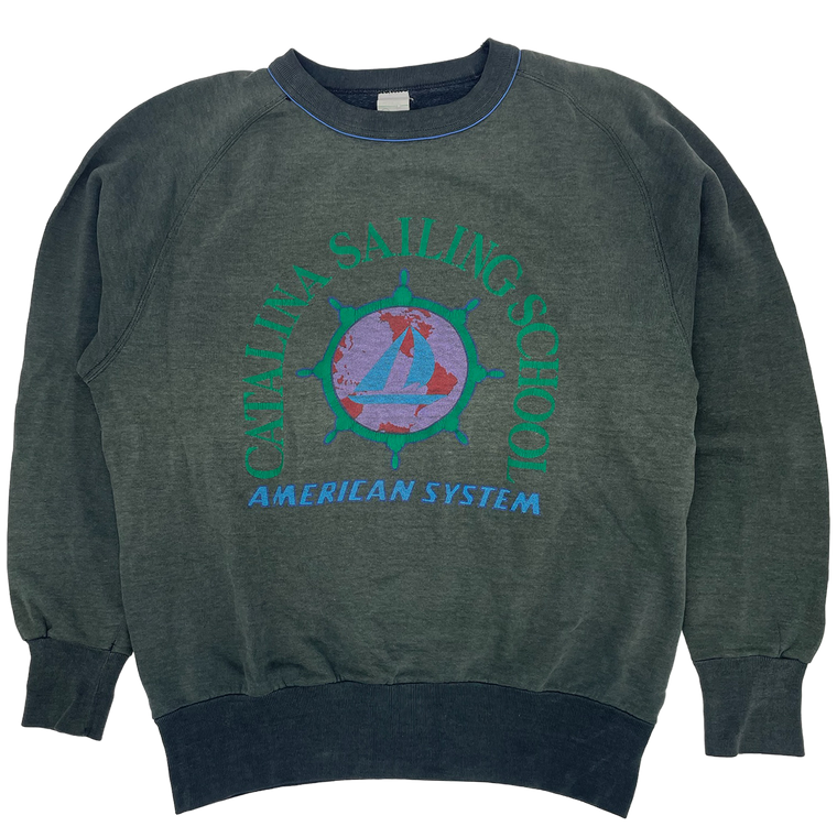 80s Catalina Sailing School Crewneck - Size: L