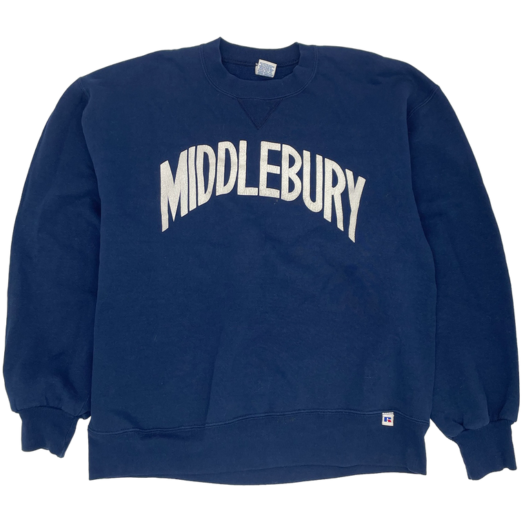 90s Middlebury Russell Crewneck – Size: L