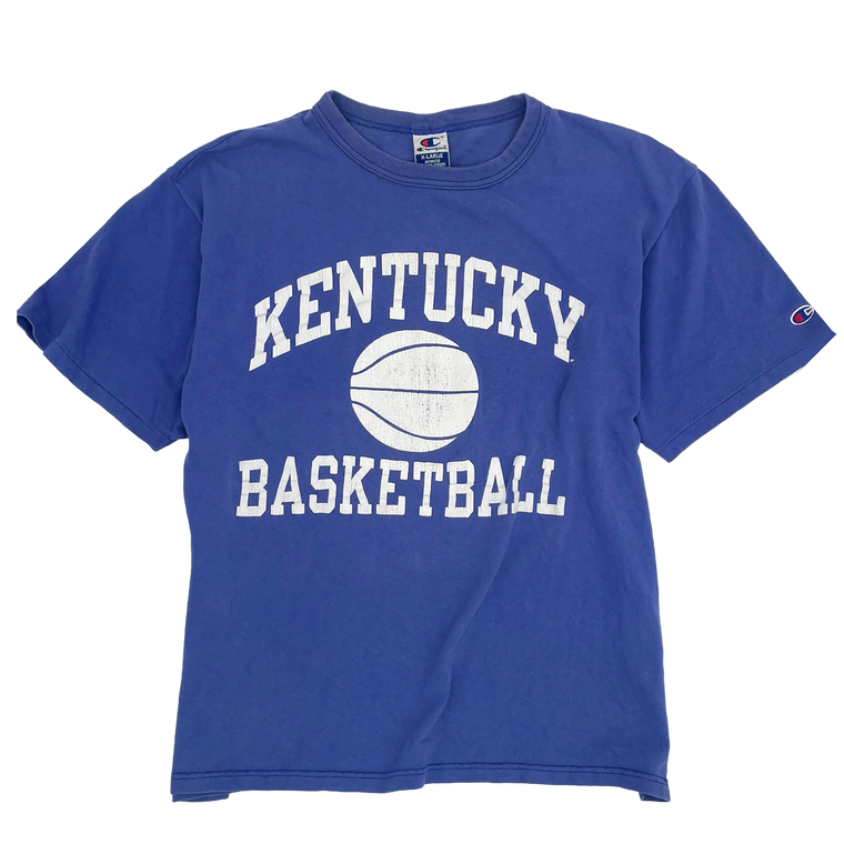 90s Kentucky Basketball Champion Tee - Size: L