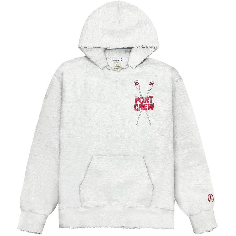 Port Crew Hoodie - Ash