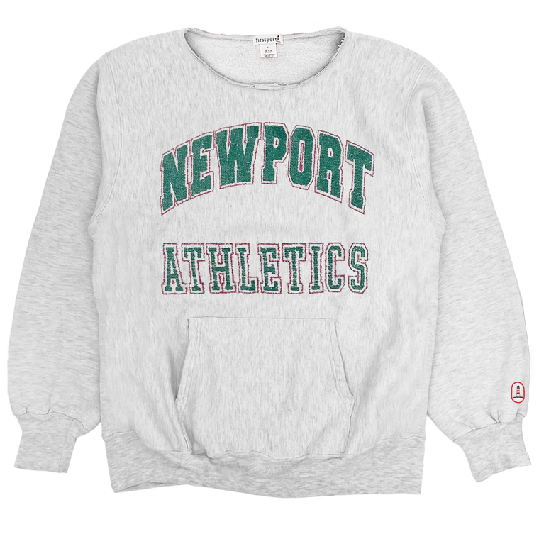 Newport Athletics Rugger Crewneck - Ash