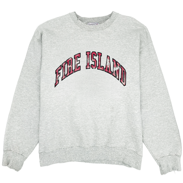 Fire Island Arch Crewneck - Ash