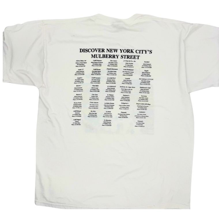 Vintage 80s-90s  "Theres only one Little Italy" T-shirt - Size: XL