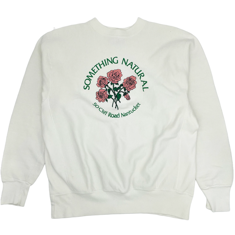 vintage nantucket, something natural Crewneck - Size: L