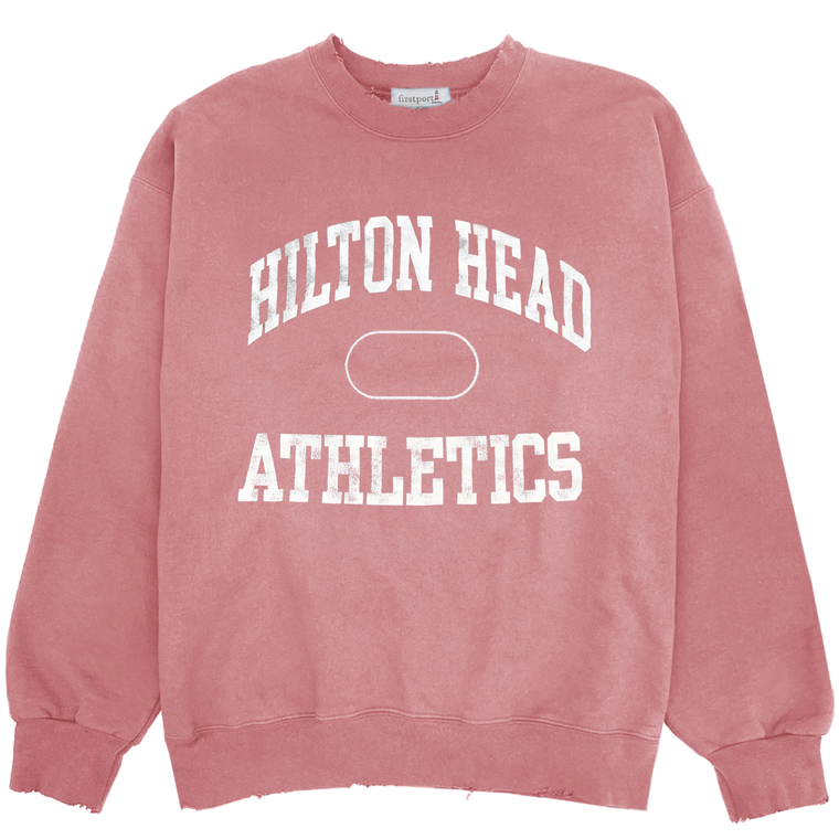 Hilton Head Athletics Rugged Crewneck - Mauve